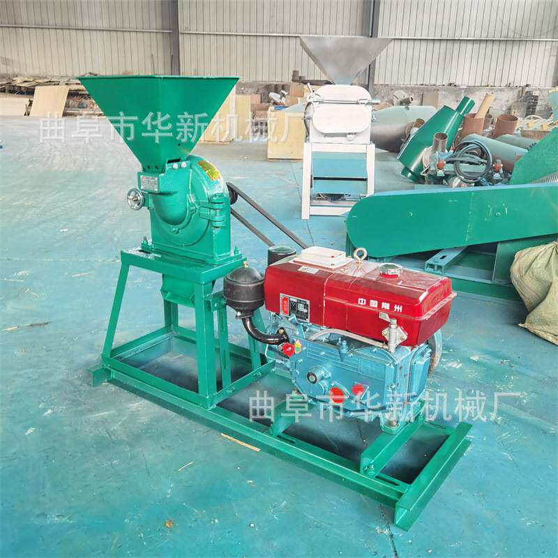 玉米麦麸分离粉碎设备 加宽五谷打面制粉机械 自吸式小麦面粉机