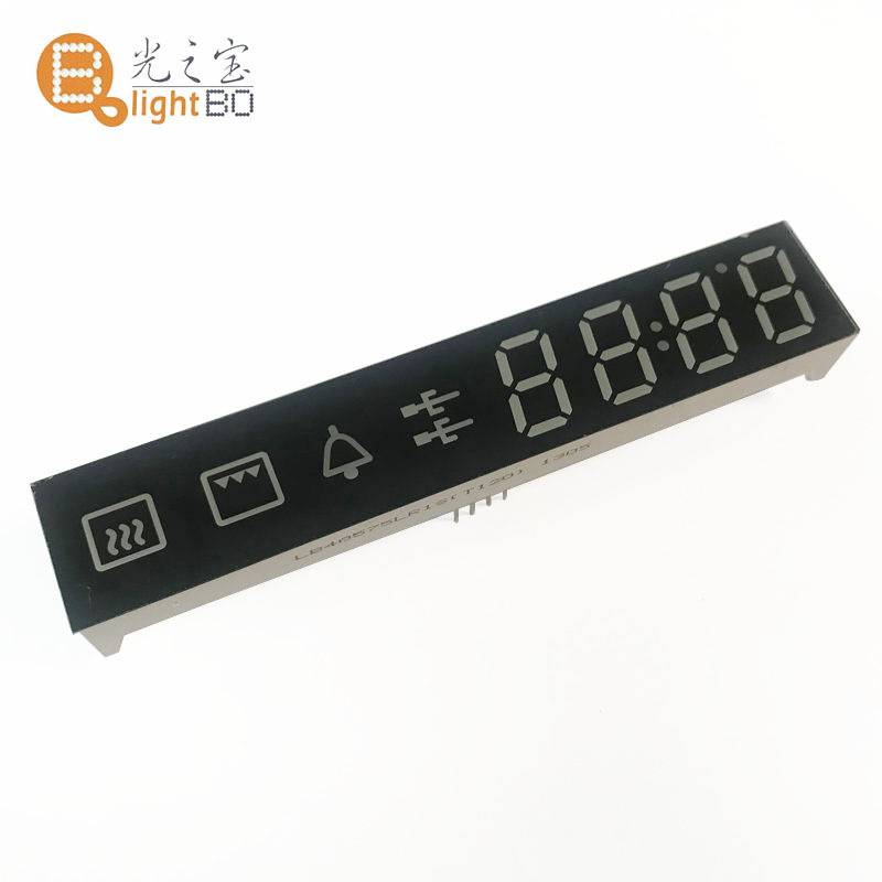 四位0.57"双色共阳LED数码管屏  尺寸102*20*15.5mm