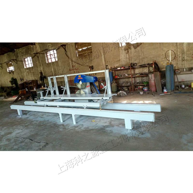 圆木推台锯短料硬杂木大口径圆木带锯机木材开破分片锯切机