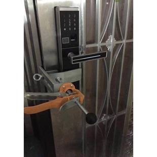 铁索木门锁钻头开孔机开槽器装锁木工掏锁孔安装工具套装