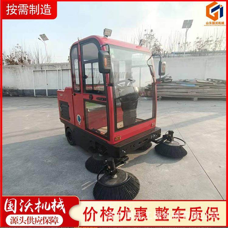 电动驾驶扫地车吸尘洒水清扫机图片轮式扫扫路机视频