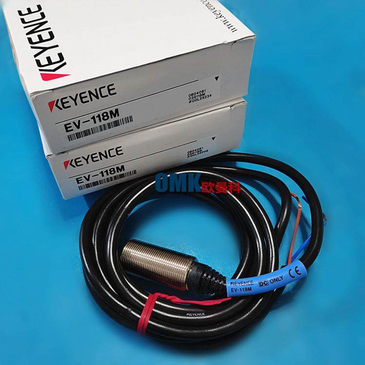 销售M18接近开关EV-112MEV-118M可检测黑色金属距离5MM