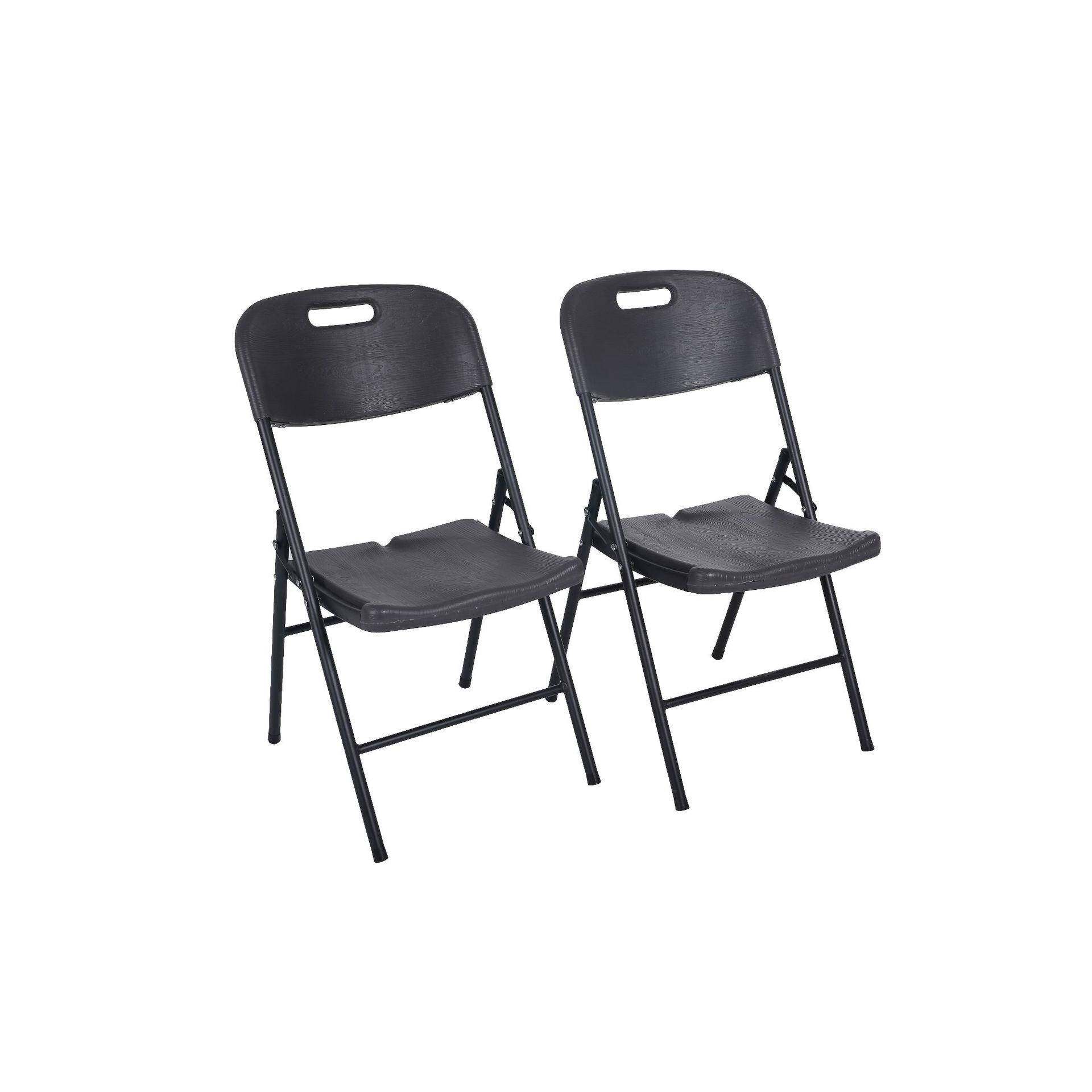 塑料折叠椅HDPE塑料椅吹塑椅面钢管腿管木纹户外木纹椅