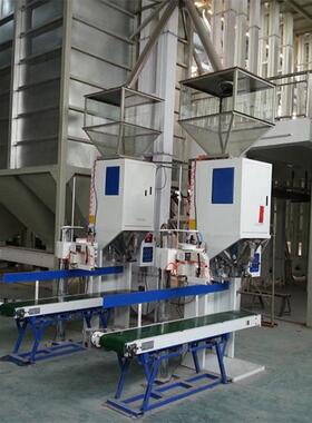 粮食称重包装机缝包机DCS-2550大米包装机成套大米加工配套设备