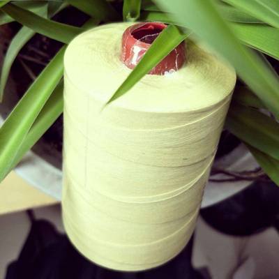 现货供应芳纶缝纫线防火线耐高温线阻燃缝纫线凯-夫拉车缝线