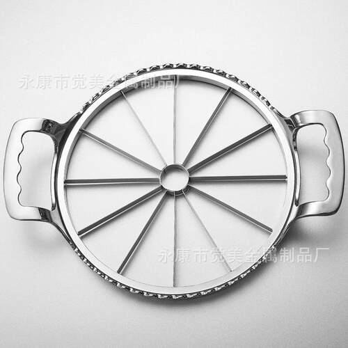 不锈钢西瓜切哈密瓜切水果分割器去核切片锌合金厨房工具