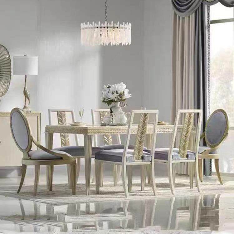 法式轻奢餐桌实木餐桌椅组合小户型吃饭桌就餐桌现代简约餐厅桌子,节庆用品/礼品,新娘配件,淘宝优惠券,粉丝福利购,淘宝优惠卷