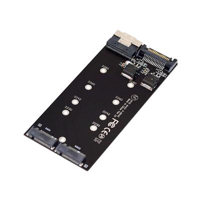 SFF-86548i拆分卡x8转VROC双NVMeM.2NGFF磁盘SSD阵列卡SA-014