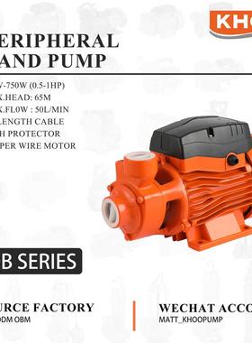 外贸出口QB60系列旋涡自吸增压泵220v/110v清水泵waterpump