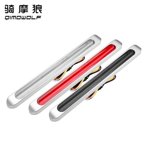 厂家批发72LED双色流水转向刹车尾灯适用房车货卡拖车改装尾灯
