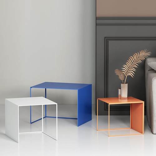 沙发边几轻奢新款2021创意床头极简边角几小户型现代子母茶几组合