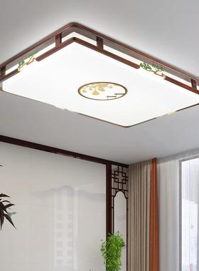 餐新中式全铜实房木吸顶灯SDC客厅灯中国风款简约厅书灯2025年新2