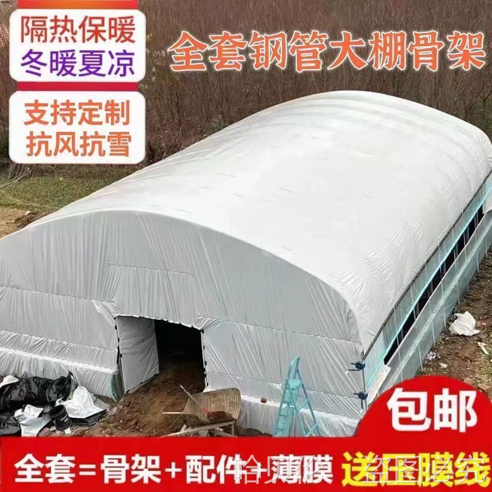 养殖大棚养鸡养殖棚棚羊棚猪棚牛棚鸭鸡舍全套棚鹅棚大棚骨架