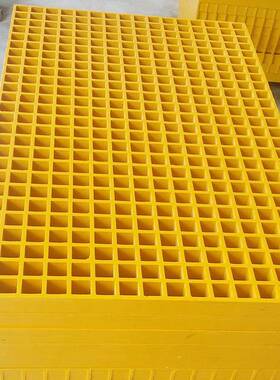 玻璃钢格光伏走道政树篦十字网格4市s店YGG排子水沟漏水栅板钢格