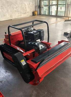 陡坡窄地履带RER式柴油草机自浮动山地割遥控草机葡碎萄园除草动