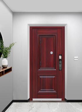 中窗门防盗门单门子母门通风WSN窗改用室内外钢质入户门家进户门