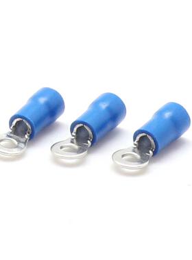 国产替代冷压接线端子形端铜铜鼻子子紫材SKB质R圆V3.5-4