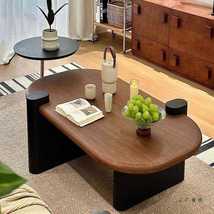 胡桃木板人亚克板力茶几餐黑桌面板扫地机器置物EEK架实木大桌板