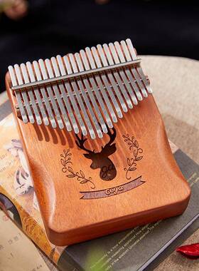 拇指琴20音卡林巴琴21音kalimba相思木卡琳巴琴手指钢琴卡淋巴琴