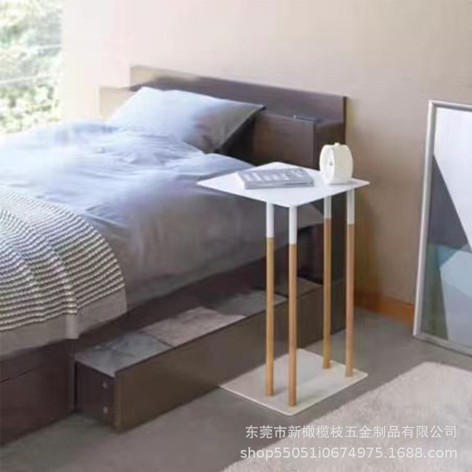 日式可移动沙发边几小户型小茶几小桌子沙发边柜侧边柜床头小边几