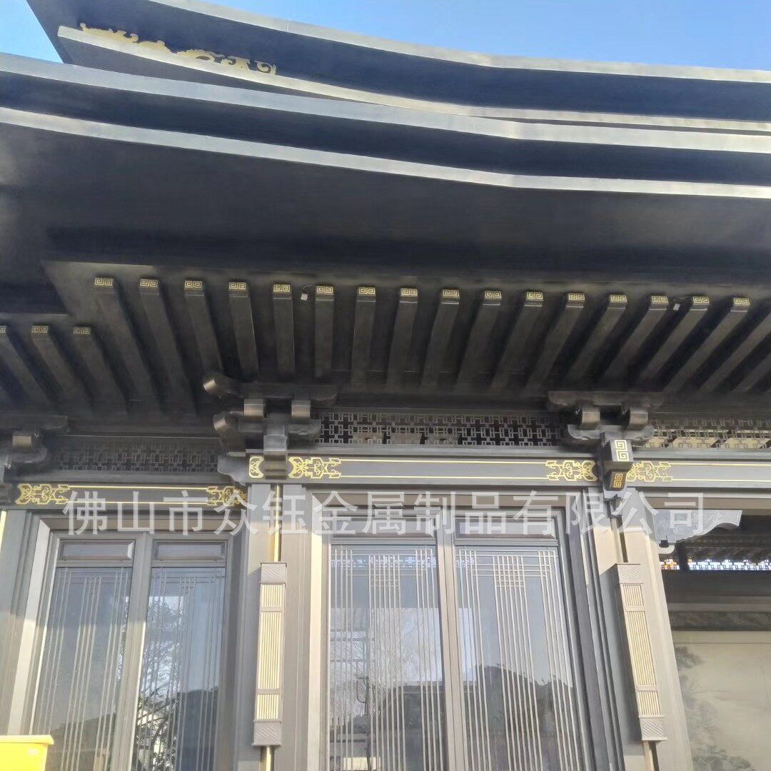 古韵新姿:中式古典不锈钢仿铜门楼匠心案例