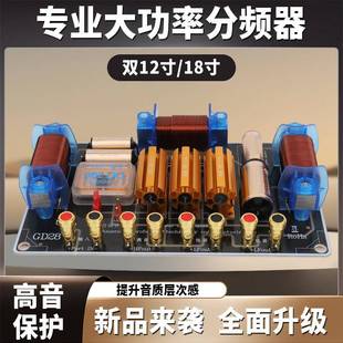 分频器大功率1高2低音二分频带高音保护喇叭专业进口舞台演出音箱