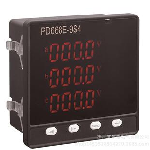 罗尔福三相多功能电力仪表新款交直流通用径深42开孔88*88