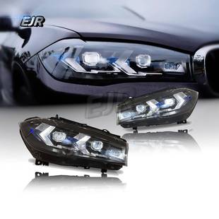 适用于宝马X5F15大灯13 升级LED大灯总成转向灯日行灯 18改装