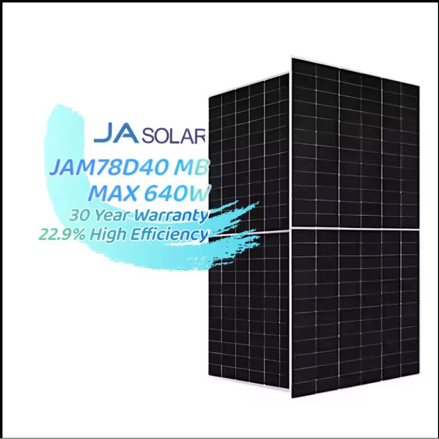 晶澳N型705-715W双面双玻太阳能光伏板太阳能电池板现货