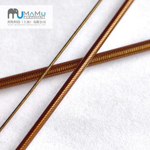 聚酰亚胺套管无缝毛细管微电子PI管耐高温400度钨针亚胺管可定zhi