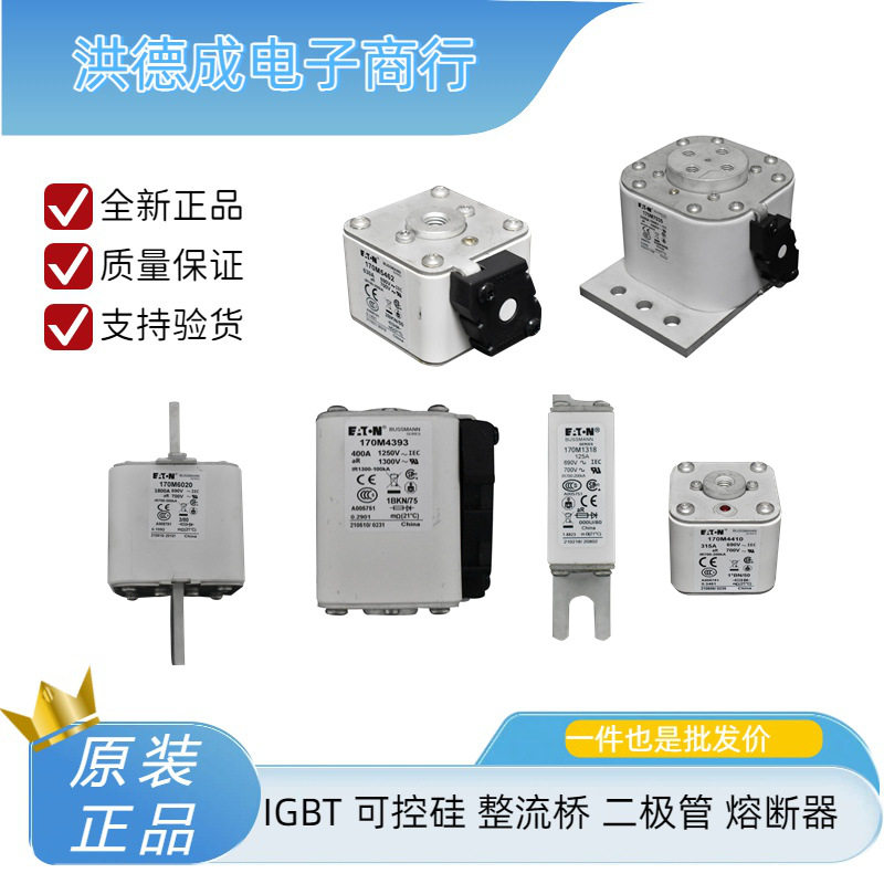 170M6898 170M6899 原装库存延时熔断器 巴斯曼直流快速熔断器