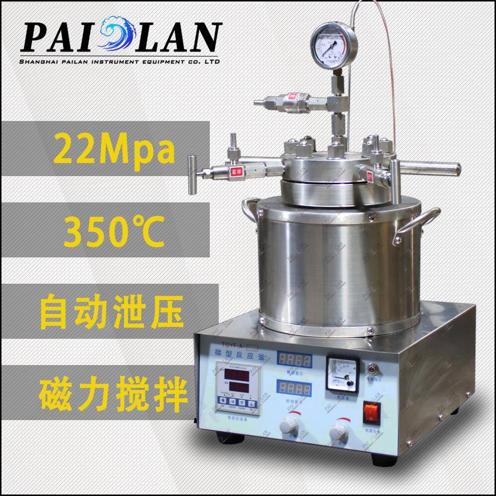 高压反应釜磁力耦合搅拌实验室加氢不锈钢反应釜湃澜仪器