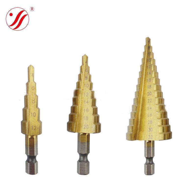 正宗高速钢6542/M2材质4-12/4-20/4-32直槽阶梯钻宝塔钻扩孔钻