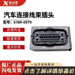 防水连接器6189-6979丰田汽车电脑板插头ABS泵接插件汽车连接器