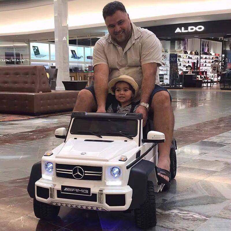 奔驰大g儿童电动汽车四轮遥控越野宝宝玩具车可坐大人双人小孩车