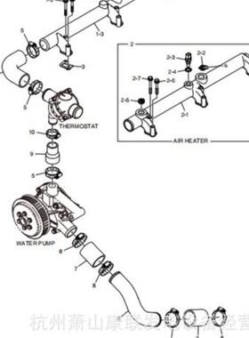 420211-00602冷却水管DP086TA/LA斗山