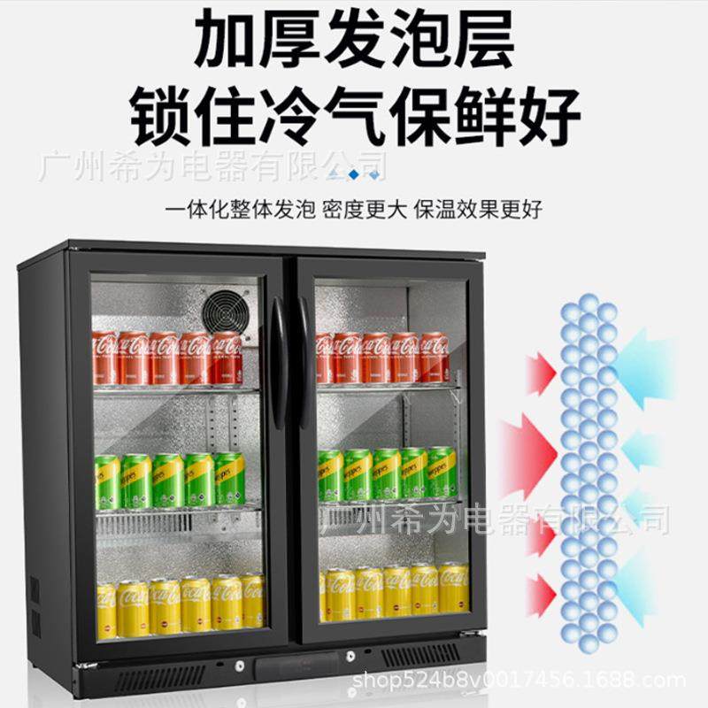 嵌入式台下吧台冰箱商用风冷无霜不锈钢双门水果饮料展示冰柜,机械设备,其他机械设备,淘宝优惠券,粉丝福利购,淘宝优惠卷