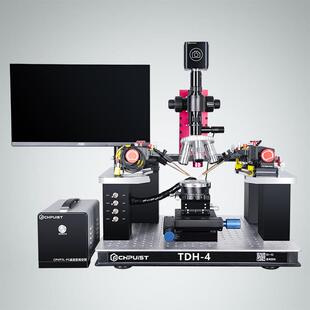 探针台手动测试晶圆忆阻器失效分析IV测试光电流测试Mapping架探