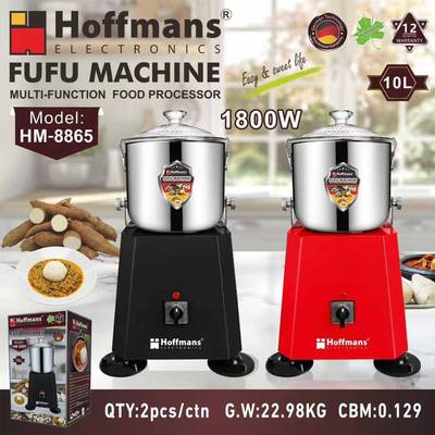 出口Hoffmans8865搅拌机10LFufumachine2pcs/CTN0.13cbm