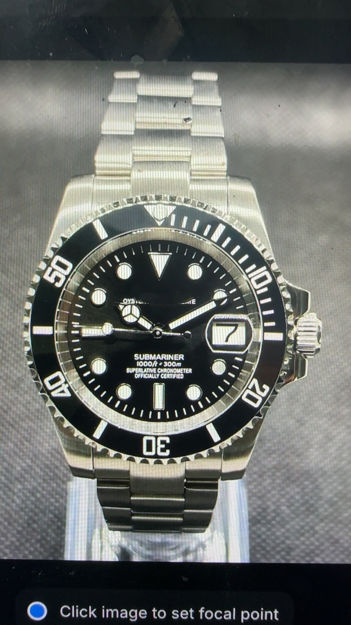 thumbnail for Watch Dial S custom NH35 Water Ghost 300 series