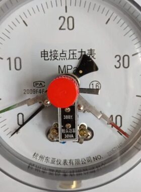 YXC-150杭州东亚仪表30VA磁助式电接点压力表上下限油压表0-40MPA