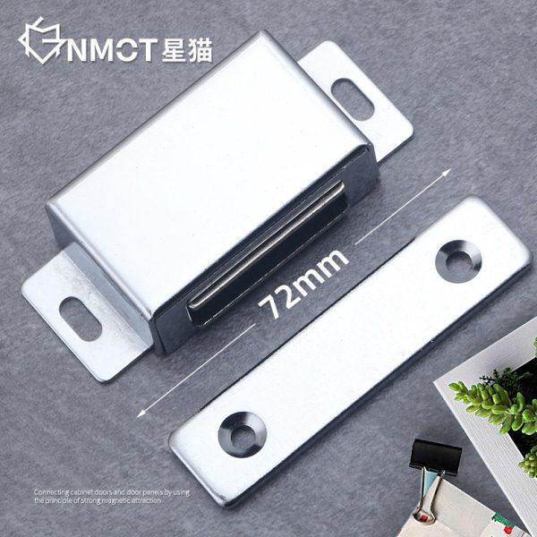 星猫加厚柜门吸磁吸磁铁强力卡扣衣柜门吸强磁碰珠不锈钢隐形门扣