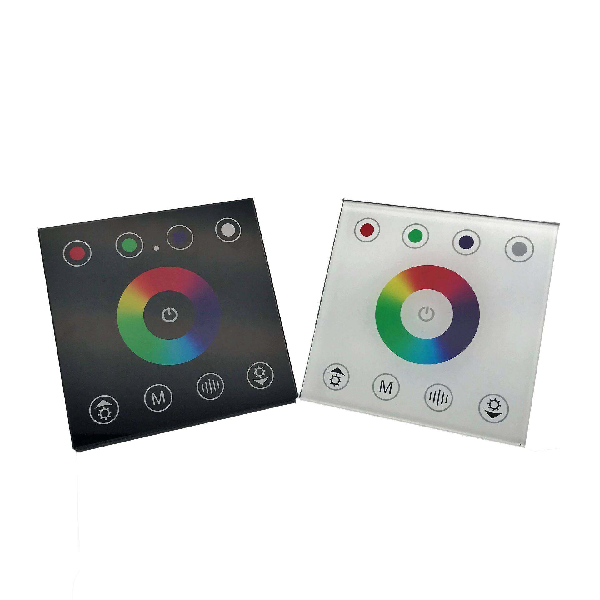 RGBW全触摸面板控制器玻璃面板音乐控制器LED七彩灯带调光控制器,纺织面料/辅料/配套,纺织机械配件,淘宝优惠券,粉丝福利购,淘宝优惠卷