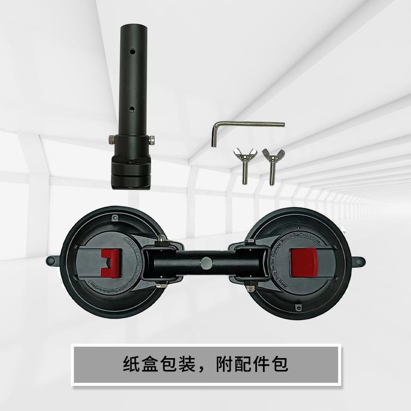 国旗吸盘旗杆支架铝合金套件汽车国旗吸盘兼容越野SUV卡车游艇ATV