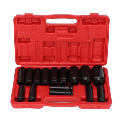 气动风炮套筒15件套汽修家用维修工具套装