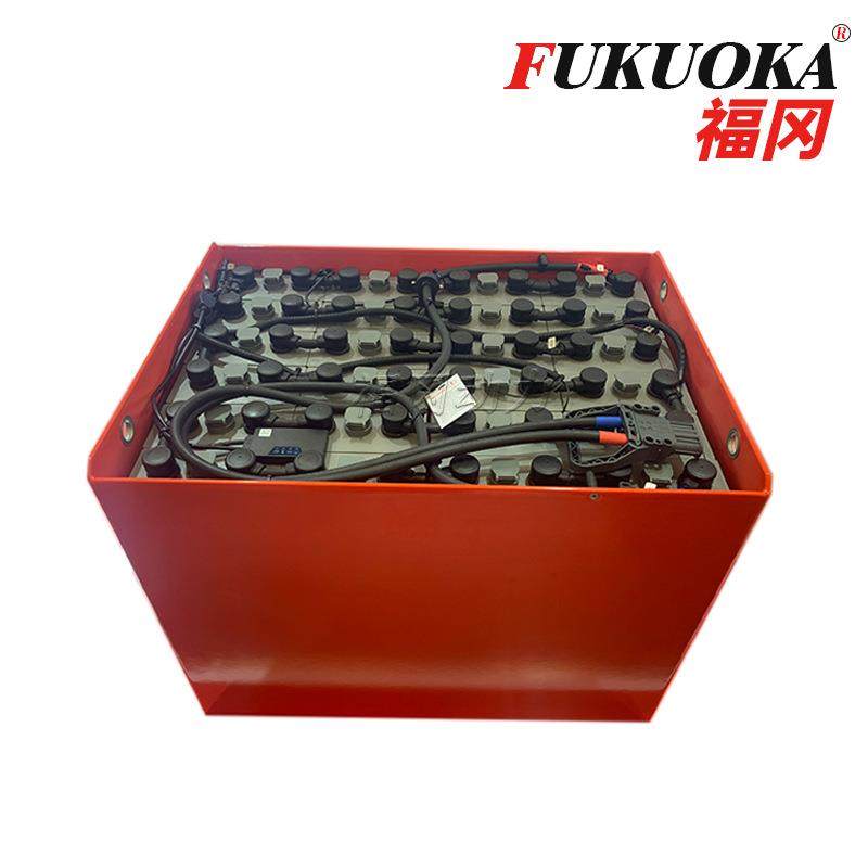 林德2吨铲车电瓶48V700Ah图片E20P叉车配件牵引蓄电池组5PzS700