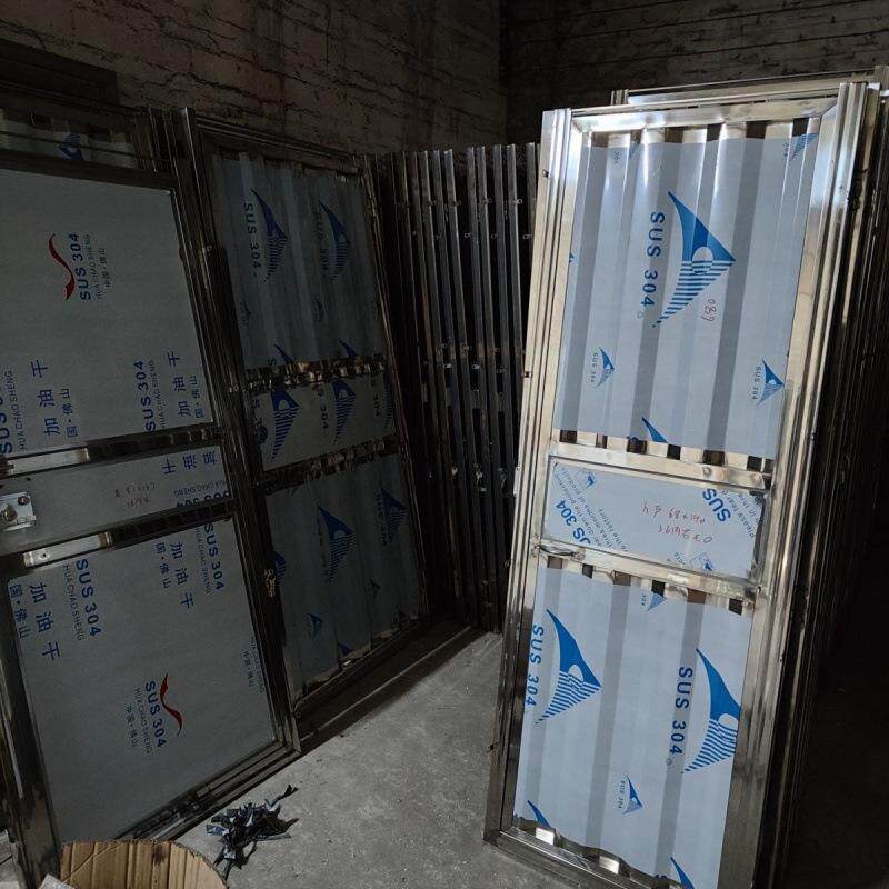 加厚201/304不锈钢防盗门房间门家用门厕所门仓库楼顶出租屋厂