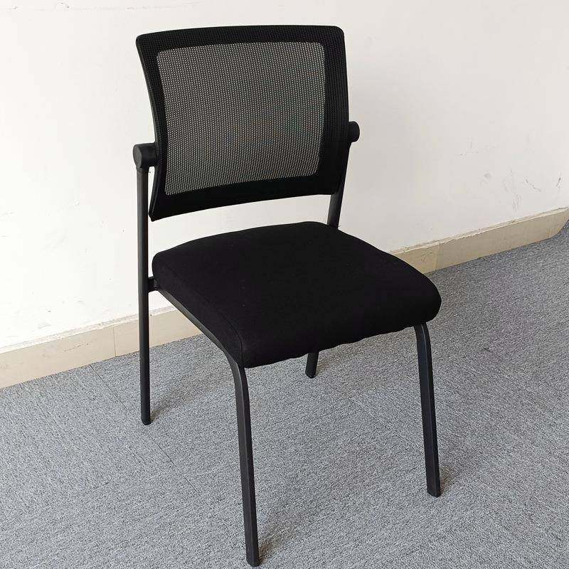 可叠放钢管四脚办公员工电脑椅子会议会客培训椅子家居书房电脑椅