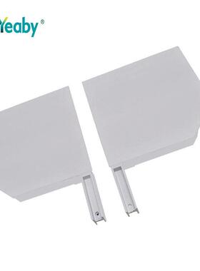 铝合金205mm规格欧式卷帘45度端座侧面机架端盖