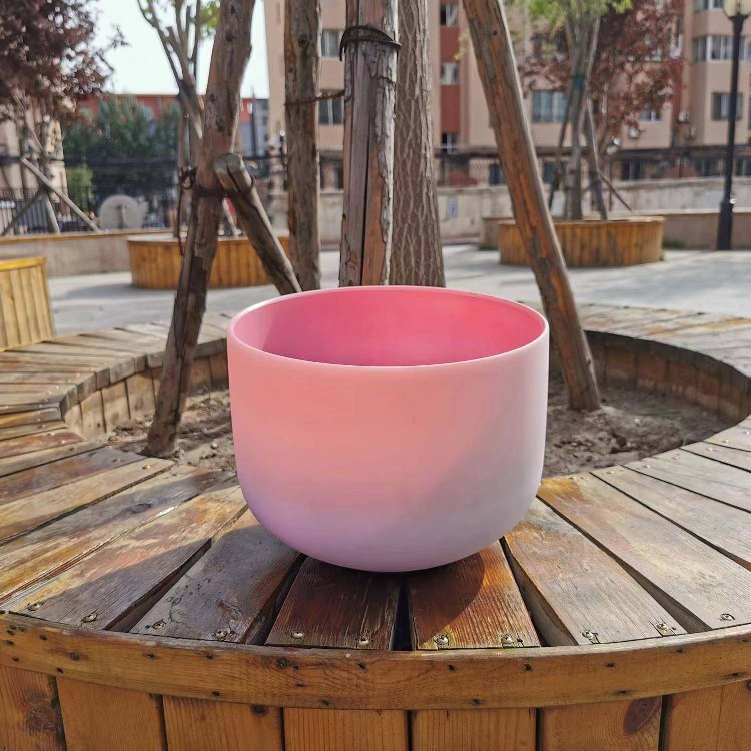 粉紫内喷彩虹色热卖天然石英水晶钵佛音钵打坐冥想释放压力音乐钵,纺织面料/辅料/配套,纺织机械配件,淘宝优惠券,粉丝福利购,淘宝优惠卷